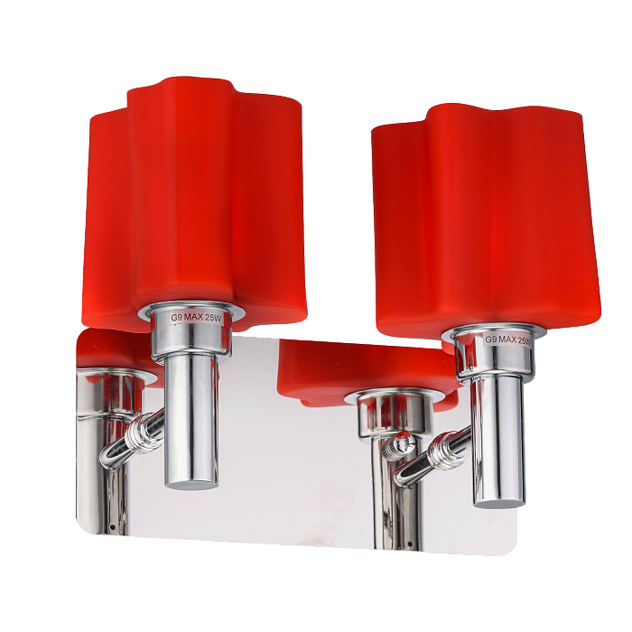 Бра на 2 лампы Sfera Sveta B6080/2W RED