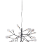 Светильник подвесная Crystal Lux EVITA SP36 BLACK/TRANSPARENT