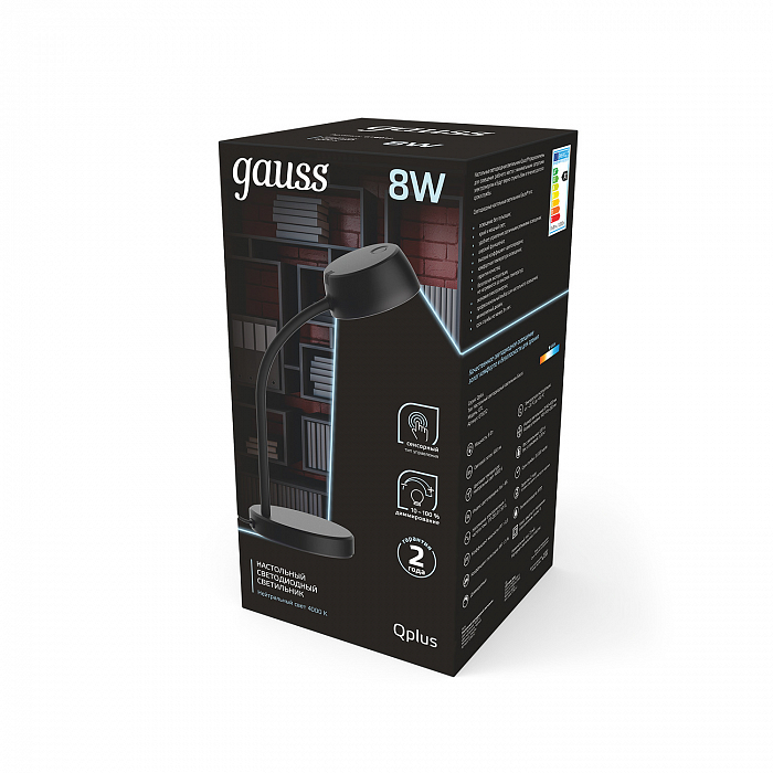 Настольная лампа офисная Gauss GT6012