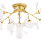 Люстра NewRgy 2750A/9 SPAY PAINT BRASS+WHITE