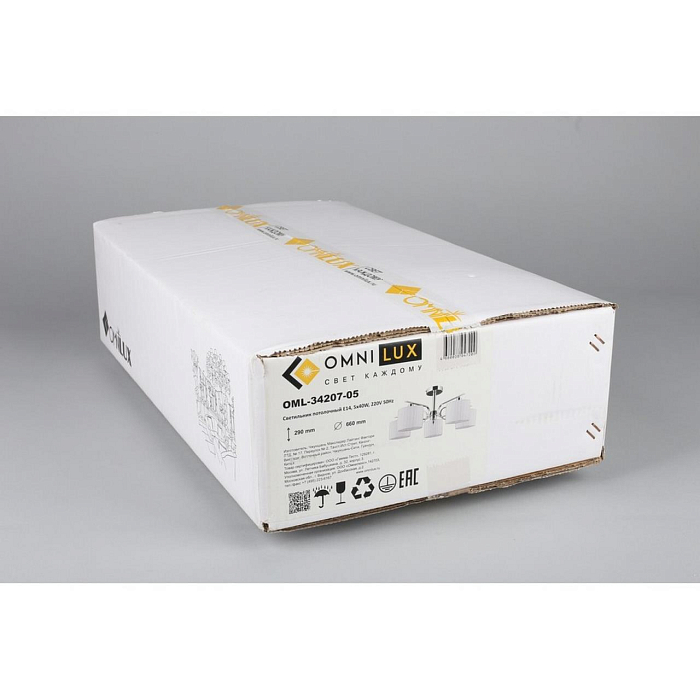 Люстра потолочная Omnilux OML-34207-05