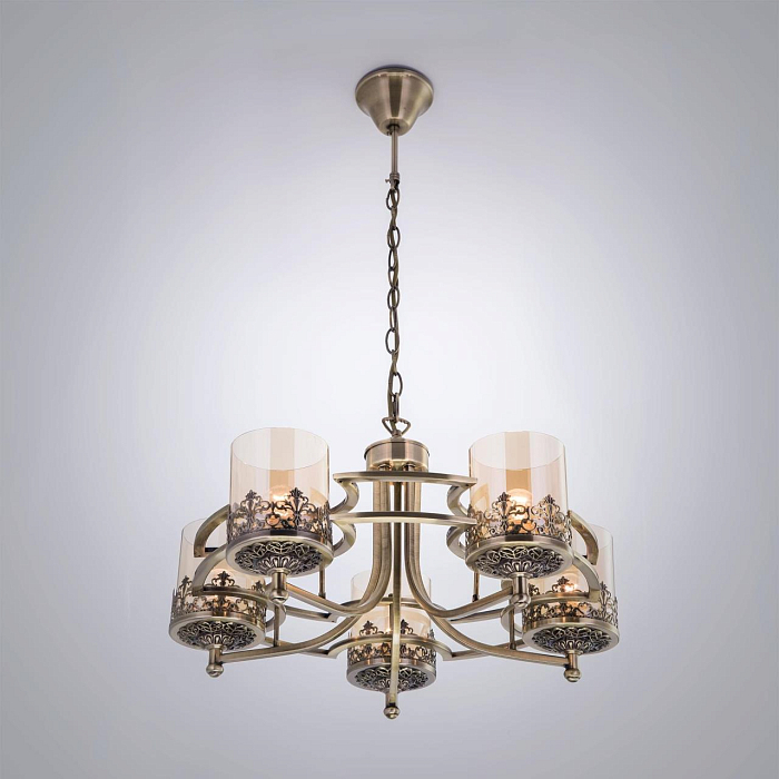 CL464153 Ориент Бронза Св-к Люстра Люстра подвесная  CL464153