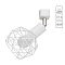 Трековая система Трековый светильник ARTE LAMP A6141PL-1WH