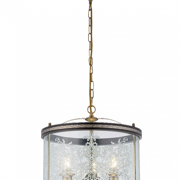 Люстра подвесная Sfera Sveta 85650/3P WENGUE+AB