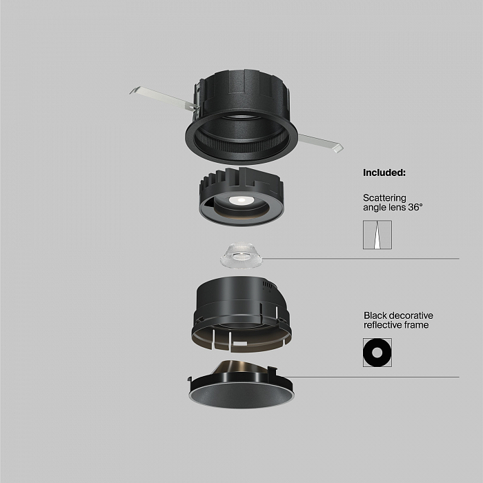 Светильник Technical DL057-10W3K-B