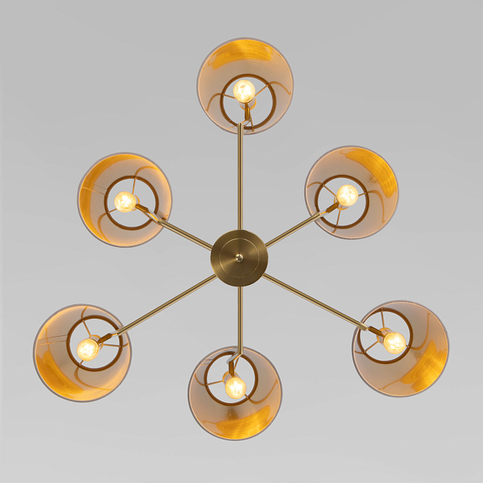 Светильник Eurosvet 60173/6 латунь