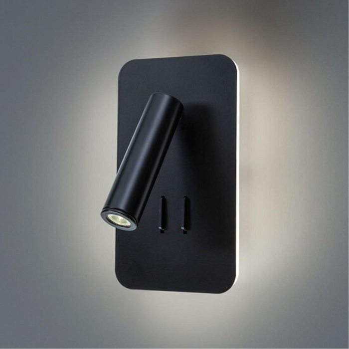 Бра на 1 лампу ARTE LAMP A8233AP-1BK