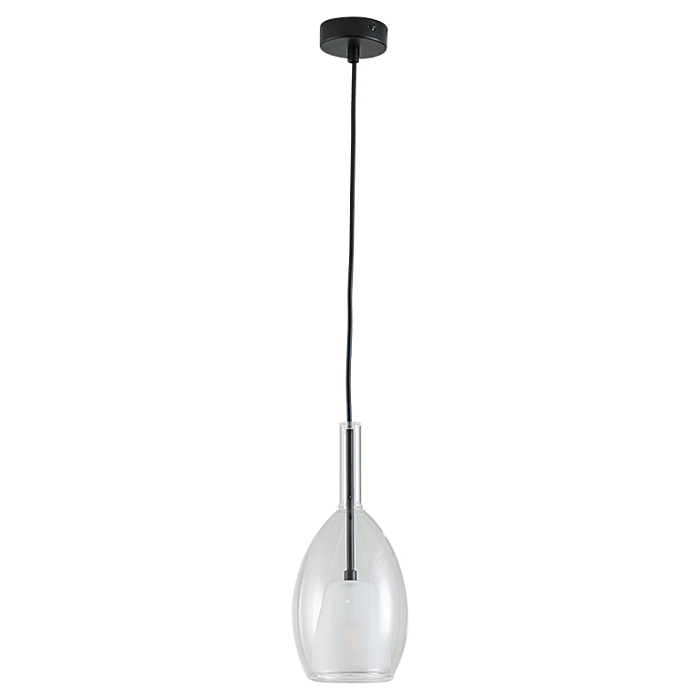 Светильник Newport 7232/S mat.black clear