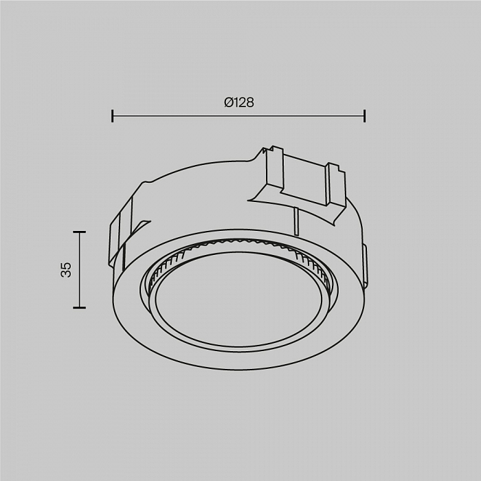 Светильник Technical DL019-GX53-B
