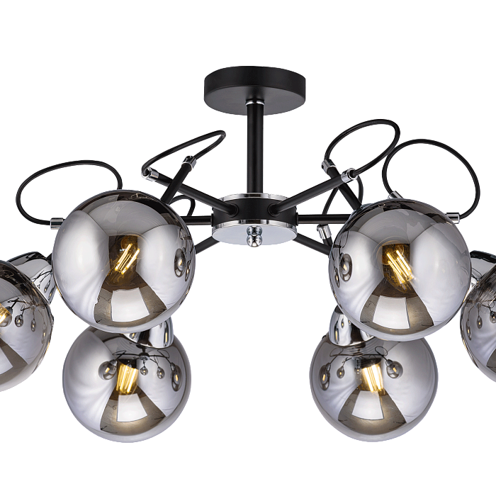 Люстра Sfera Sveta 40317MD/6 MBK+CH