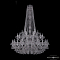 Люстра большая Bohemia Ivele Crystal 1409/24+12+6/460/h-174/2d Ni