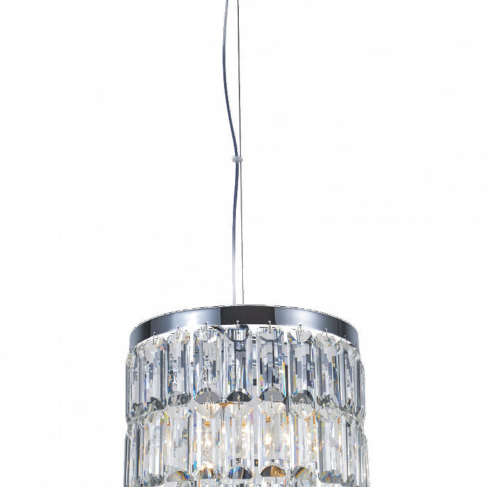 Люстра NewRgy 2752R/3A CHROME+CLEAR