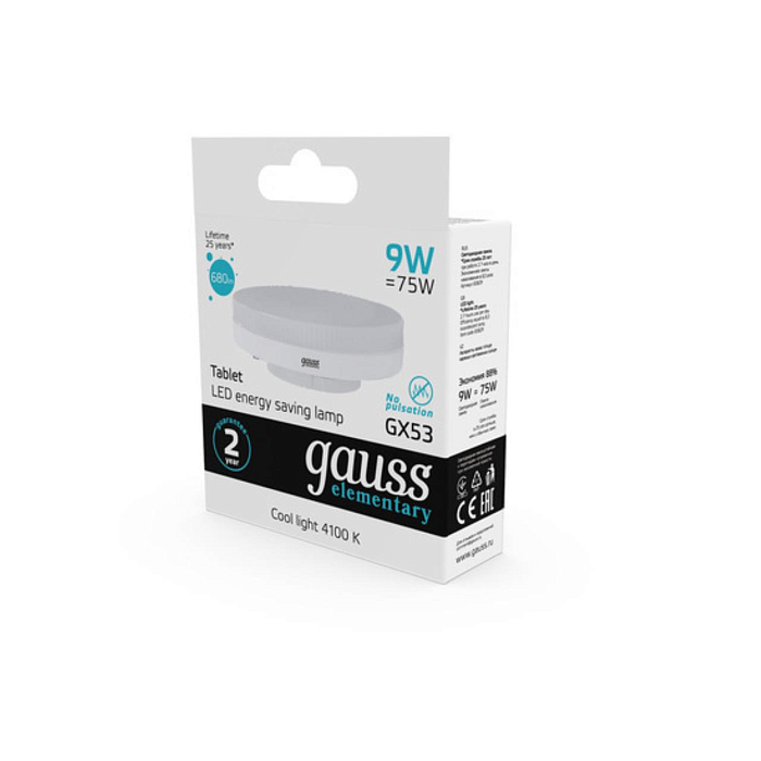 Лампочка GAUSS 83829_GAUSS