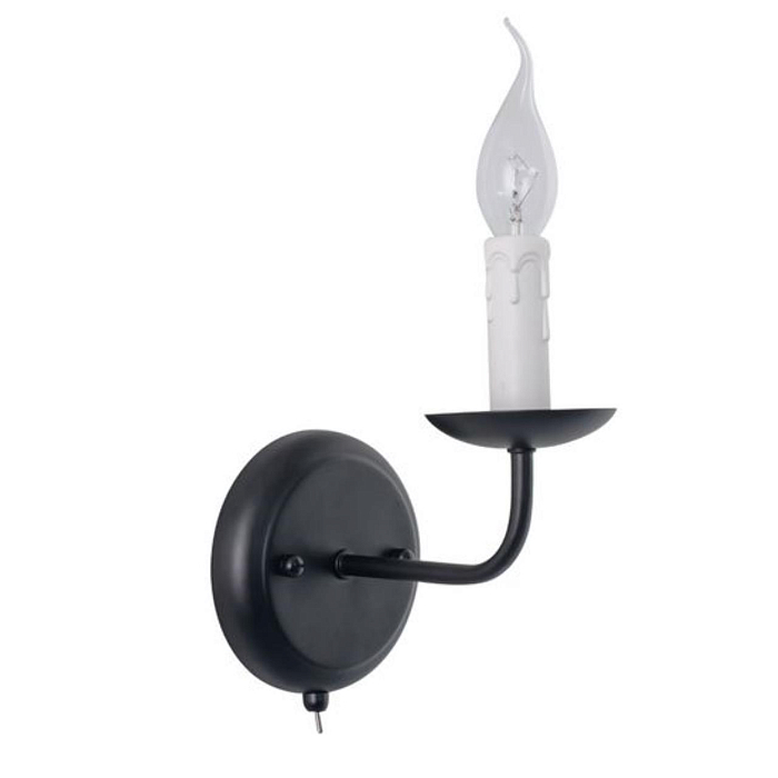 Бра на 1 лампу ARTE LAMP A1857AP-1BK