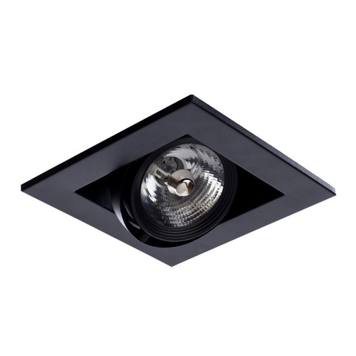 Спот встраиваемый ARTE LAMP A5930PL-1BK