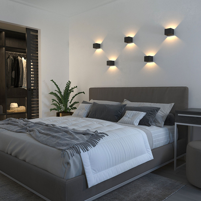 Настенный светодиодный светильник Corudo LED MRL LED 1060 чёрный Интерьерная подсветка светодиодное Elektrostandard MRL LED 1060 чёрный