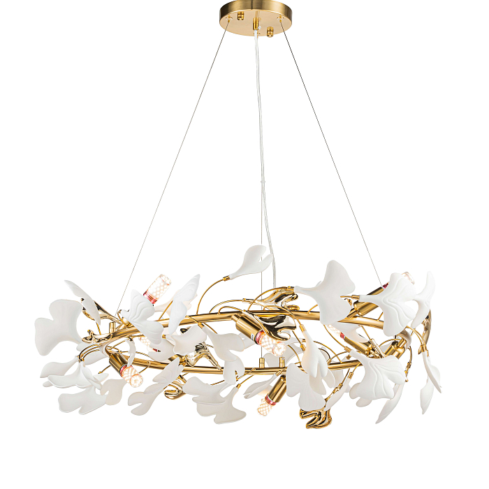 Люстра NewRgy 1770B-D800 COPPER GOLD