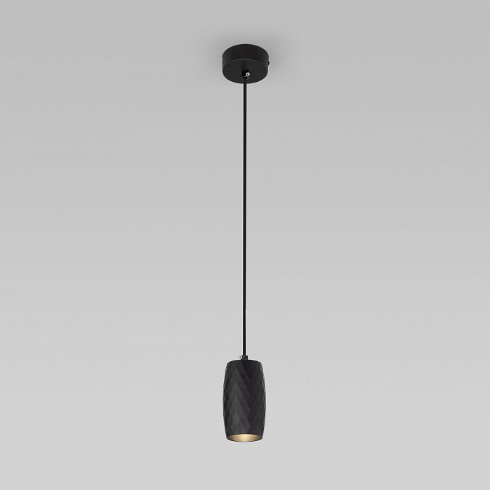 Люстра одинарный Eurosvet 50246/1 LED/ черный