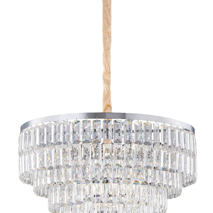 Люстра NewRgy 2752R/16A CHROME+CLEAR
