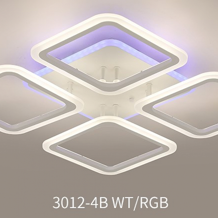 Люстра Sfera Sveta 3012/4 WT+RGB