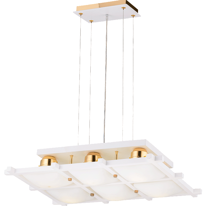 Люстра подвесная Sfera Sveta 85651/6PD WHITE+FGD