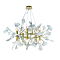 Люстра NewRgy 5746A/10 SPRAY PAINT BRASS+WHITE