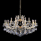 Люстра большая Crystal Lux HOLLYWOOD SP12+6 GOLD