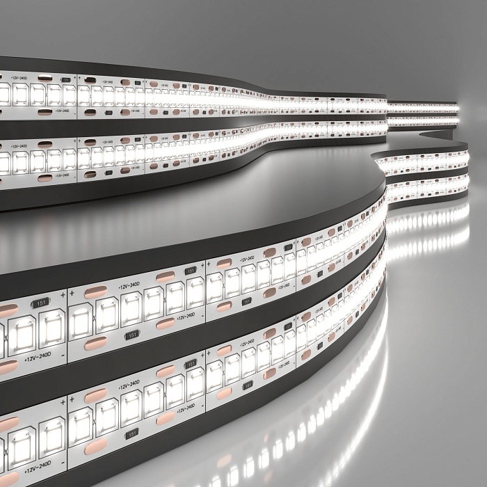 Светодиодная лента Elektrostandard Лента светодиодная 12V 16W 240Led 2835 IP20 дневной белый, 5м