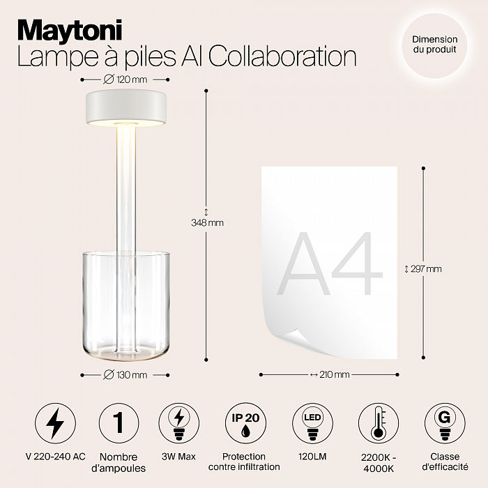 Светильник Maytoni MOD229TL-L3W3K1