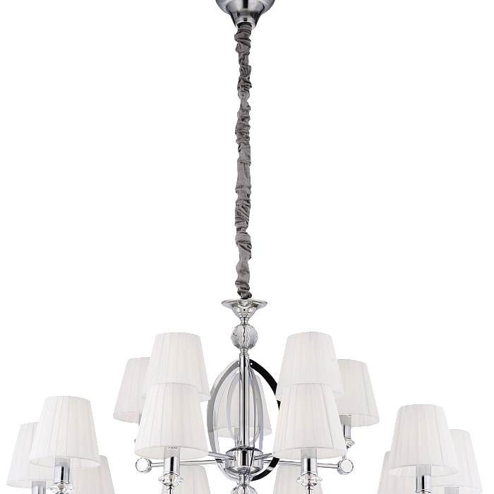 Люстра NewRgy 8901/10+5CR CHROME