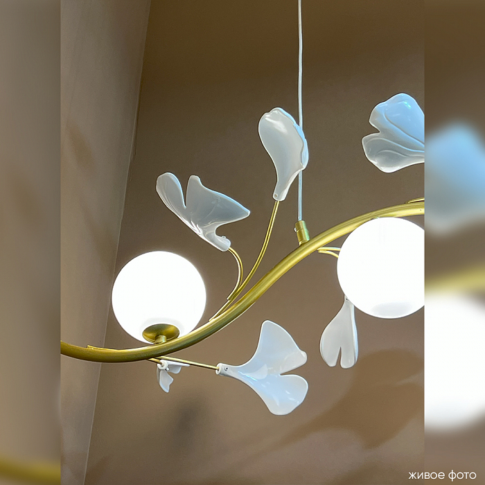 Светильник Crystal Lux COLIBRI SP4 GOLD