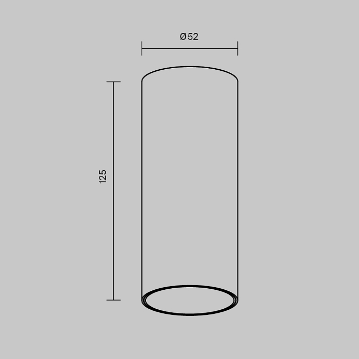Светильник Technical C056CL-L12W2.7K-W-W
