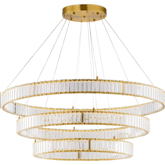 Люстра NewRgy D2107-DW-6+8+10 BRASS