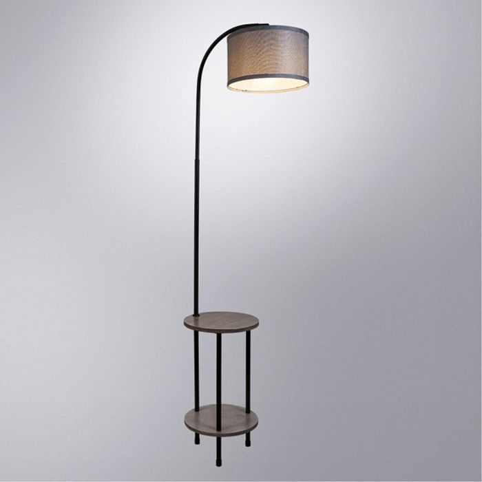 Торшер на 1 лампу ARTE LAMP A4055PN-1BK