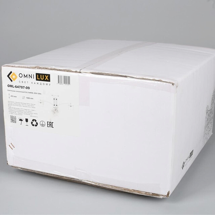 Люстра потолочная Omnilux OML-64707-09