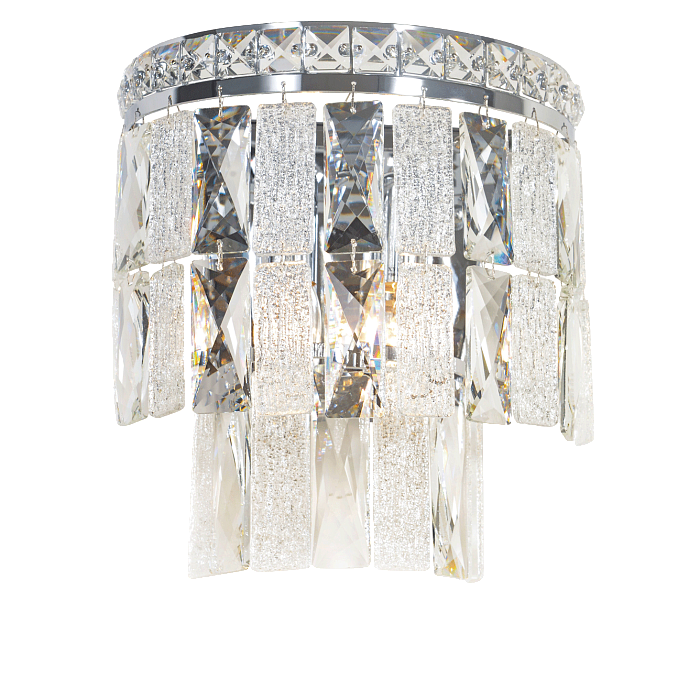 Светильник NewRgy W2893R/2 CHROME+CLEAR