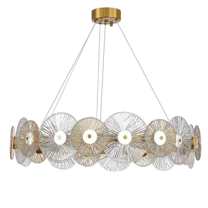 Люстра NewRgy D2816-DW-8 BRASS