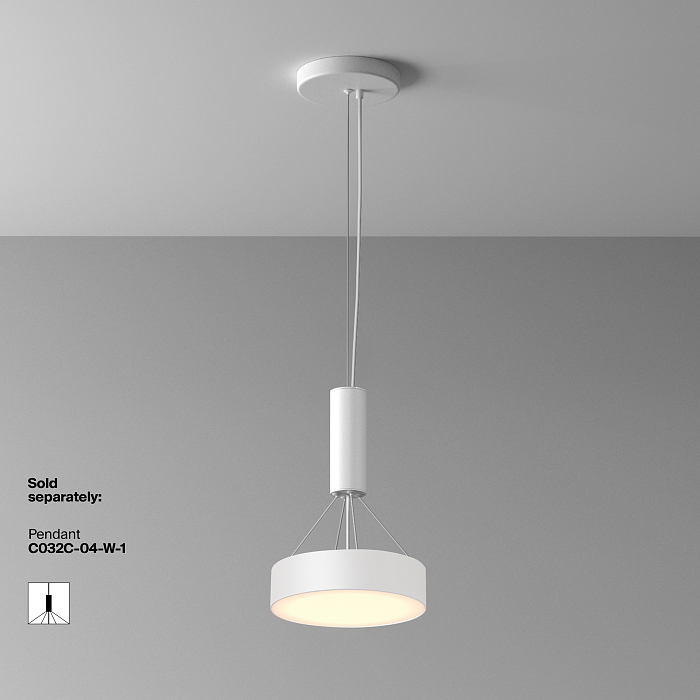 Светильник Technical C032CL-24W3K-RD-W