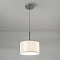 CL466110 Эвита Хром+Белый Св-к Подвес Светильник одинарный  CL466110