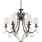 Люстра подвесная Sfera Sveta 4737/6PD BK+WT