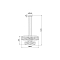 Люстра на штанге Vele Luce VL4143L09