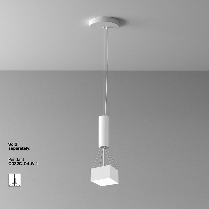 Светильник Technical C032CL-12W4K-SQ-W