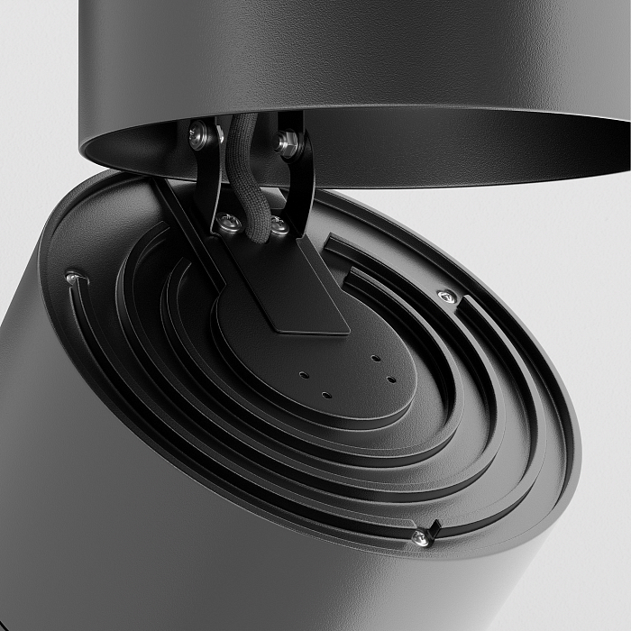 Трековая система Готовый трековый светильник Technical TR084-1-15W3K-B