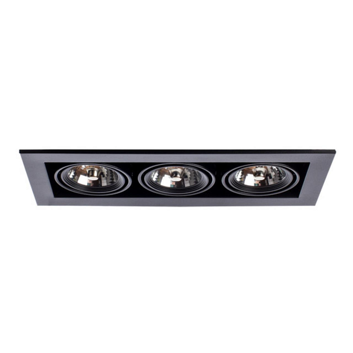 Спот встраиваемый ARTE LAMP A5930PL-3BK
