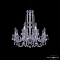 Люстра подвесная Bohemia Ivele Crystal 1402/8+4/195/h-60 Ni