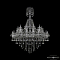 Люстра большая Bohemia Ivele Crystal 1415/24+12/530/XL-186 Ni