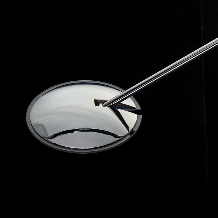 CL802001 Дискус Хром Св-к LED Торшер Торшер на 2 и более ламп  CL802001