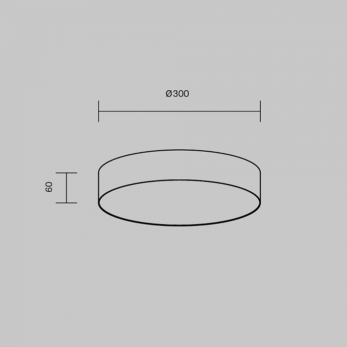 Светильник Technical C032CL-36W4K-RD-B