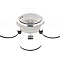Люстра Sfera Sveta 2539/4 WHITE+GRAY