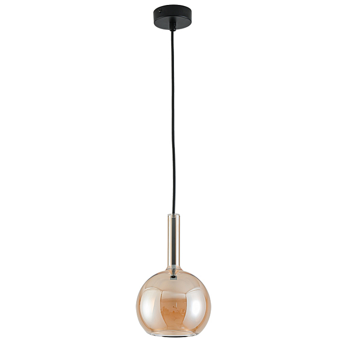 Светильник Newport 7233/S mat.black amber